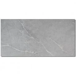 Cippia Marble Gray 12 in. x 24 in. Waterproof Rigid Core Click-Lock Luxury Vinyl Tile Flooring (28.04 sq. ft. / case) by Ivy Hill Tile 12 Cippia Marble Gray 12 in. x 24 in. Waterproof Rigid Core Click-Lock Luxury Vinyl Tile Flooring (28.04 sq. ft. / case) by Ivy Hill Tile -Tile Elegant Shop gray ivy hill tile vinyl tile ext3rd105843 c3 1000