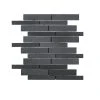 Tarmac Gray 10 in. x 12.in. Interlocking Honed Basalt Mosaic Tile (0.833 sq. ft./Each) by Jeffrey Court 1 Tarmac Gray 10 in. x 12.in. Interlocking Honed Basalt Mosaic Tile (0.833 sq. ft./Each) by Jeffrey Court -Tile Elegant Shop gray jeffrey court basalt tile 96616 64 1000