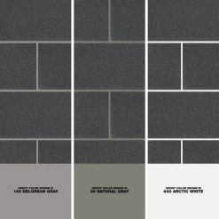 Basalt Gray 4 in. x 12 in. Honed Basalt Wall and Floor Tile (1 sq. ft./Pack) by Jeffrey Court 10 Basalt Gray 4 in. x 12 in. Honed Basalt Wall and Floor Tile (1 sq. ft./Pack) by Jeffrey Court -Tile Elegant Shop gray jeffrey court basalt tile 97931 1d 1000