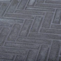 Basalt Herringbone Gray 10 in. x 10.75 in Honed Basalt Wall and Floor Mosaic Tile (0.765 sq. ft./Each) by Jeffrey Court 12 Basalt Herringbone Gray 10 in. x 10.75 in Honed Basalt Wall and Floor Mosaic Tile (0.765 sq. ft./Each) by Jeffrey Court -Tile Elegant Shop gray jeffrey court basalt tile 97935 a0 1000