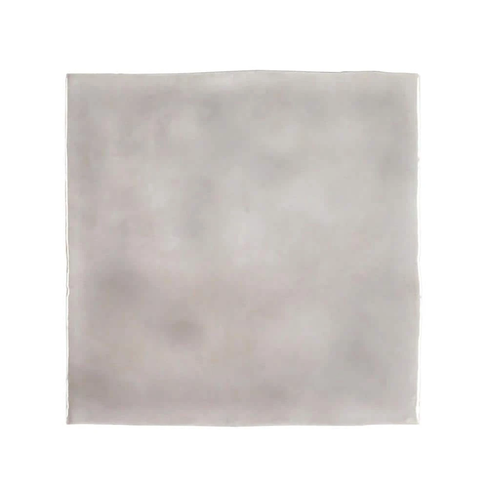 Vista Grey Zellige 4 in. x 4 in. Glossy Ceramic Wall Tile (5.4 sq. ft./Case) by Jeffrey Court 3 Vista Grey Zellige 4 in. x 4 in. Glossy Ceramic Wall Tile (5.4 sq. ft./Case) by Jeffrey Court