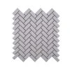 Wolfe Grey Herringbone 10.25 in. x 11 in. Glossy Ceramic Mosaic Tile (7.83 sq. ft./Case) by Jeffrey Court 1 Wolfe Grey Herringbone 10.25 in. x 11 in. Glossy Ceramic Mosaic Tile (7.83 sq. ft./Case) by Jeffrey Court -Tile Elegant Shop gray jeffrey court ceramic tile 96614 64 1000