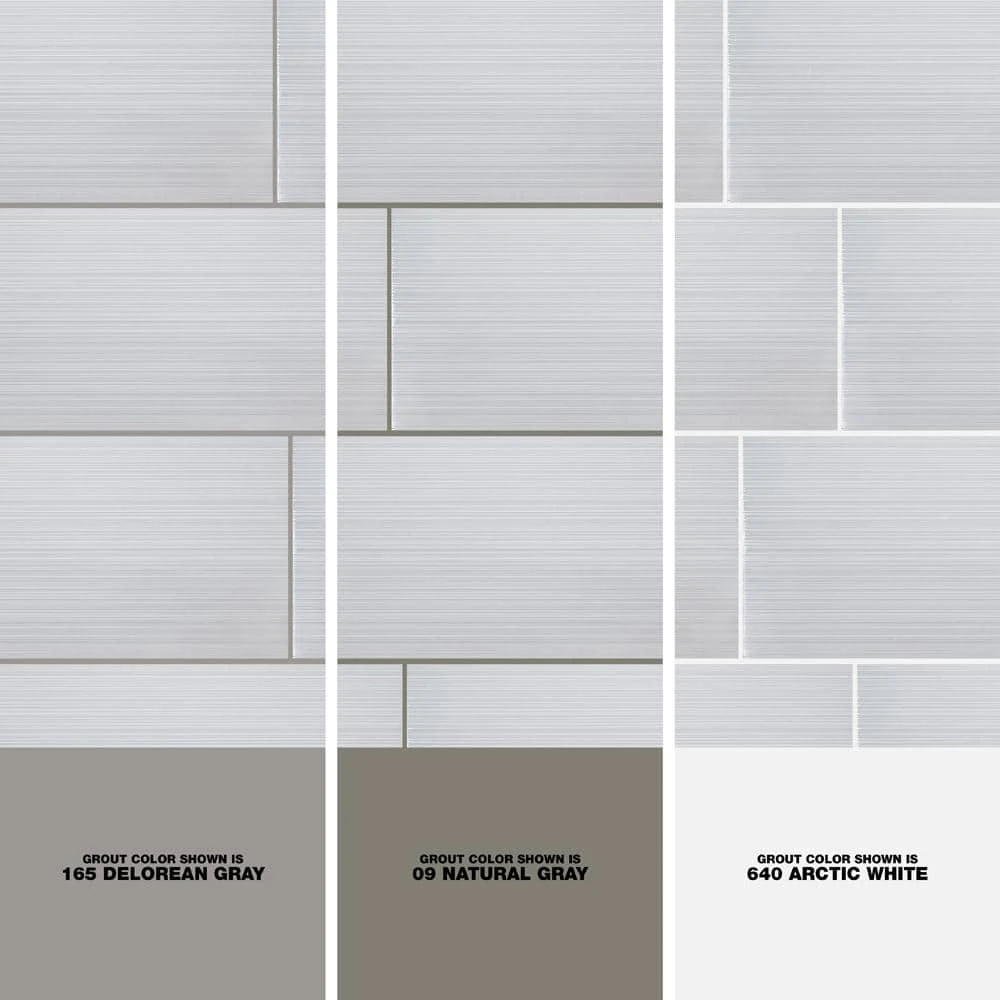 Morning Tide Gray 10 in. x 20 in. Glossy Textured Ceramic Wall Tile (10.76 sq. ft./Case) by Jeffrey Court 6 Morning Tide Gray 10 in. x 20 in. Glossy Textured Ceramic Wall Tile (10.76 sq. ft./Case) by Jeffrey Court - Image 4