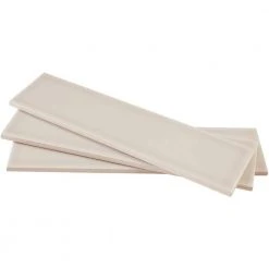 Weather Grey 3 in. x 12 in. Glossy Ceramic Wall Tile (16.5 sq. ft./Case) by Jeffrey Court 16 Weather Grey 3 in. x 12 in. Glossy Ceramic Wall Tile (16.5 sq. ft./Case) by Jeffrey Court -Tile Elegant Shop gray jeffrey court ceramic tile 99345 1f 1000