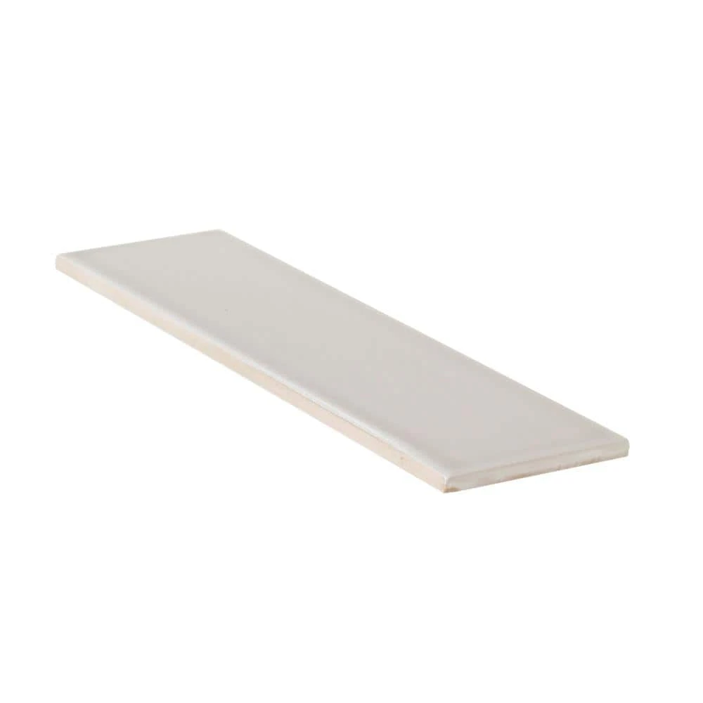 Weather Grey 3 in. x 12 in. Glossy Ceramic Wall Tile (16.5 sq. ft./Case) by Jeffrey Court 5 Weather Grey 3 in. x 12 in. Glossy Ceramic Wall Tile (16.5 sq. ft./Case) by Jeffrey Court - Image 3