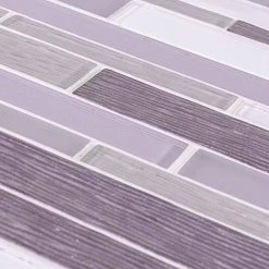 Forest Folly Gray 11.625 in. x 11.5 in. Interlocking Glass Mosaic Tile (13.92 sq. ft./Case) by Jeffrey Court 8 Forest Folly Gray 11.625 in. x 11.5 in. Interlocking Glass Mosaic Tile (13.92 sq. ft./Case) by Jeffrey Court -Tile Elegant Shop gray jeffrey court glass tile 95685 1d 1000 1