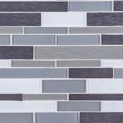 Forest Folly Gray 11.625 in. x 11.5 in. Interlocking Glass Mosaic Tile (13.92 sq. ft./Case) by Jeffrey Court 9 Forest Folly Gray 11.625 in. x 11.5 in. Interlocking Glass Mosaic Tile (13.92 sq. ft./Case) by Jeffrey Court -Tile Elegant Shop gray jeffrey court glass tile 95685 77 1000