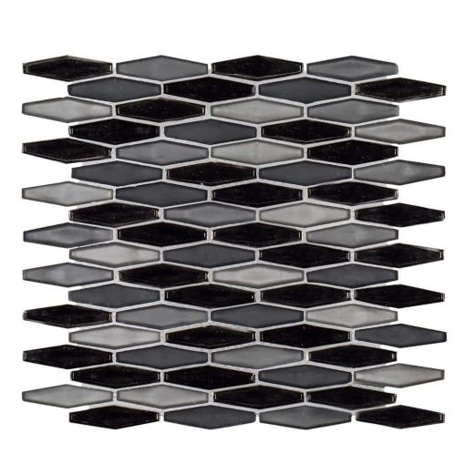 Jasper Gray 11.625 in. x 11.625 in. Hexagon Mixed Glass Mosaic Tile (14.07 sq. ft./Case) by Jeffrey Court 8 Jasper Gray 11.625 in. x 11.625 in. Hexagon Mixed Glass Mosaic Tile (14.07 sq. ft./Case) by Jeffrey Court -Tile Elegant Shop gray jeffrey court glass tile 99395 64 1000