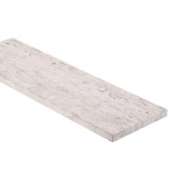 Stone Grey 4 in. x 12 in. Honed Limestone Wall Tile (10 sq. ft./Case) by Jeffrey Court -Tile Elegant Shop gray jeffrey court limestone tile 99629 40 1000