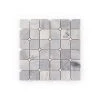 Fortune Grey 11.625 in. x 11.625 in. Polished White/Grey Squares Marble Wall/Floor Mosaic Tile (9.38 sq. ft./Case) by Jeffrey Court 1 Fortune Grey 11.625 in. x 11.625 in. Polished White/Grey Squares Marble Wall/Floor Mosaic Tile (9.38 sq. ft./Case) by Jeffrey Court -Tile Elegant Shop gray jeffrey court marble tile 13070 64 1000