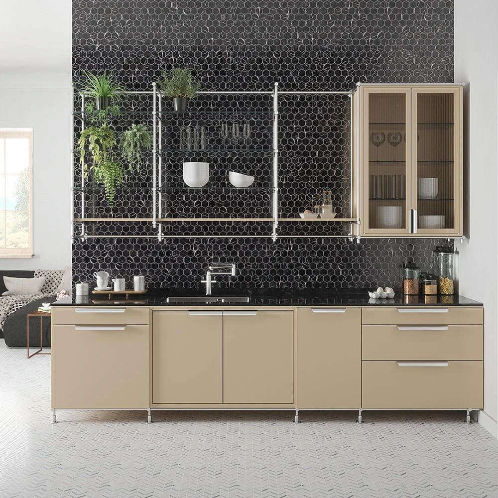 Jetwing White/Grey 10.75 in. x 11.875 in. Chevron Polished White/Grey Marble Wall/Floor Mosaic Tile (8.86 sq. ft./Case) by Jeffrey Court 8 Jetwing White/Grey 10.75 in. x 11.875 in. Chevron Polished White/Grey Marble Wall/Floor Mosaic Tile (8.86 sq. ft./Case) by Jeffrey Court - Image 6