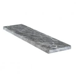 Tundra Grey 3 in. x 12 in. Polished Marble Floor and Wall Tile (5 sq. ft. /Case) by Jeffrey Court 10 Tundra Grey 3 in. x 12 in. Polished Marble Floor and Wall Tile (5 sq. ft. /Case) by Jeffrey Court -Tile Elegant Shop gray jeffrey court marble tile 96006 40 1000