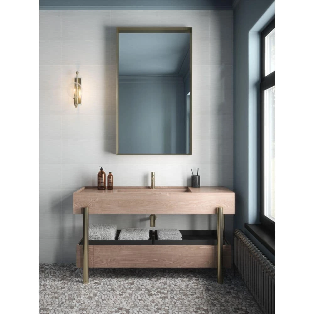 Bailey Grey Pebble 12 in. x 12 in. Honed Grey Limestone Wall and Floor Mosaic Tile (1 sq. ft./Each) by Jeffrey Court 8 Bailey Grey Pebble 12 in. x 12 in. Honed Grey Limestone Wall and Floor Mosaic Tile (1 sq. ft./Each) by Jeffrey Court - Image 6