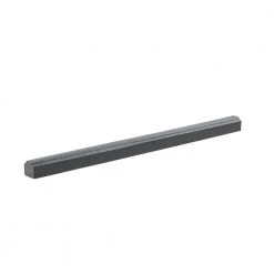 Basalt Gray 0.75 in. x 12 in. Honed Basalt Wall Pencil Tile (1 Linear Foot) by Jeffrey Court -Tile Elegant Shop gray jeffrey court tile trim 95353 1f 1000