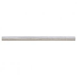 Stone Grey .75 in. x 12 in. Honed Limestone Wall Pencil Tile (1 Linear Foot) by Jeffrey Court