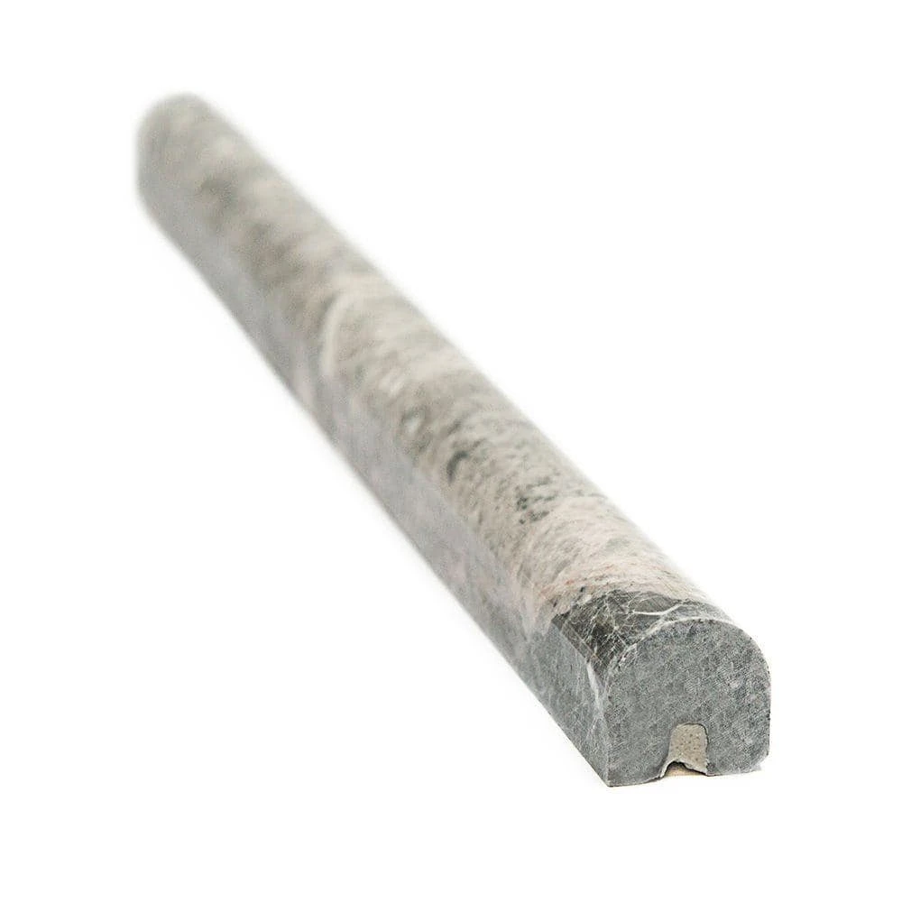 Tundra Grey .75 in. x 11.875 in. Marble Wall Pencil Tile (1 Linear Foot) by Jeffrey Court 7 Tundra Grey .75 in. x 11.875 in. Marble Wall Pencil Tile (1 Linear Foot) by Jeffrey Court - Image 5