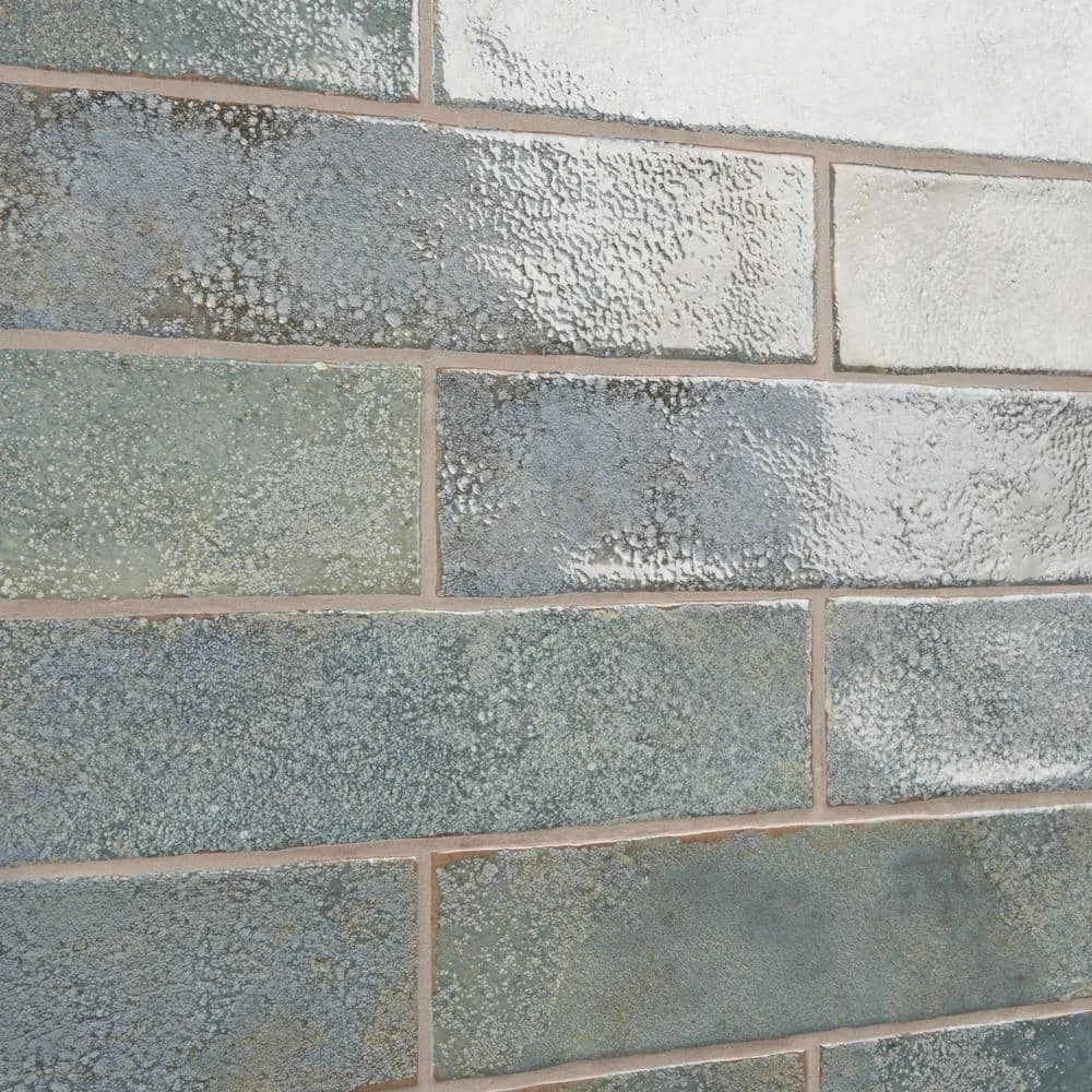 Mandalay Green 2.95 in. x 11.81 in. Polished Ceramic Wall Tile (5.38 sq. ft./Case) by Ivy Hill Tile 7 Mandalay Green 2.95 in. x 11.81 in. Polished Ceramic Wall Tile (5.38 sq. ft./Case) by Ivy Hill Tile - Image 5