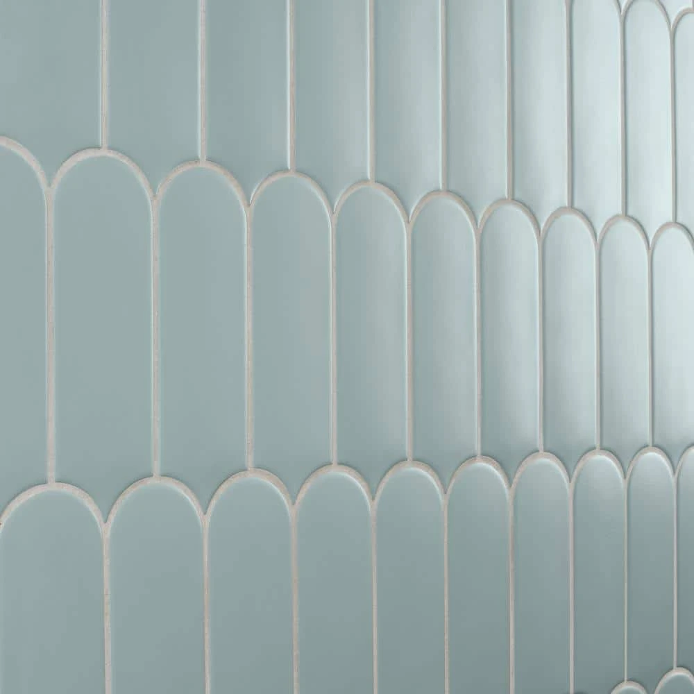 Aerial Green 2.83 in. x 7.67 in. Matte Ceramic Wall Tile (5.15 sq. ft./Case) by Ivy Hill Tile 5 Aerial Green 2.83 in. x 7.67 in. Matte Ceramic Wall Tile (5.15 sq. ft./Case) by Ivy Hill Tile - Image 3