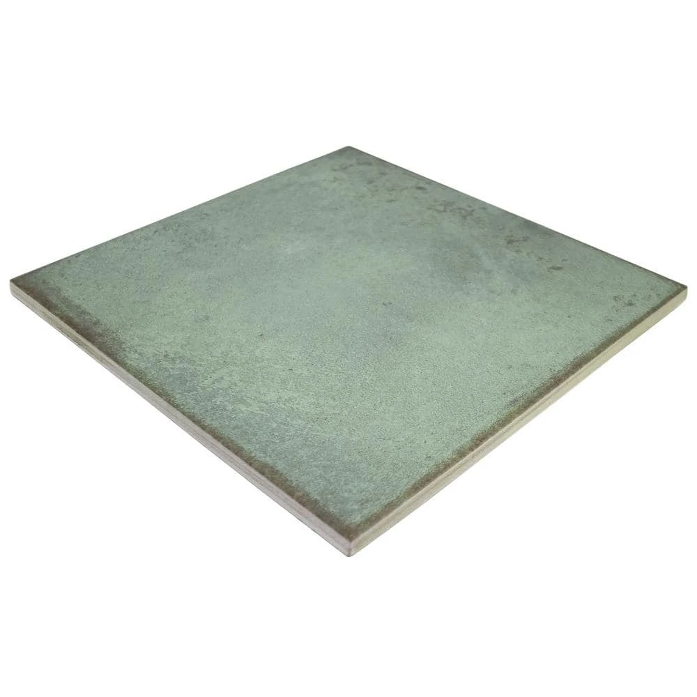 Santa Fe Green 7.87 in. x 7.87 in. Matte Porcelain Floor and Wall Tile (11.19 sq. ft./Case) by Ivy Hill Tile 6 Santa Fe Green 7.87 in. x 7.87 in. Matte Porcelain Floor and Wall Tile (11.19 sq. ft./Case) by Ivy Hill Tile - Image 4