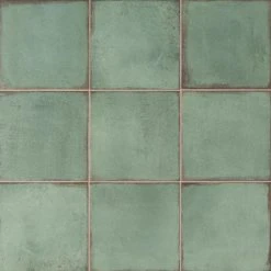 Santa Fe Green 7.87 in. x 7.87 in. Matte Porcelain Floor and Wall Tile (11.19 sq. ft./Case) by Ivy Hill Tile