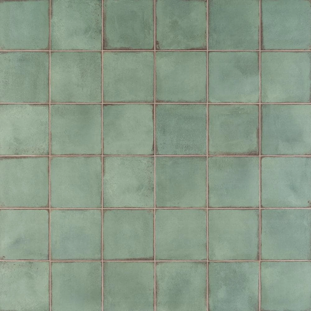 Santa Fe Green 7.87 in. x 7.87 in. Matte Porcelain Floor and Wall Tile (11.19 sq. ft./Case) by Ivy Hill Tile 5 Santa Fe Green 7.87 in. x 7.87 in. Matte Porcelain Floor and Wall Tile (11.19 sq. ft./Case) by Ivy Hill Tile - Image 3