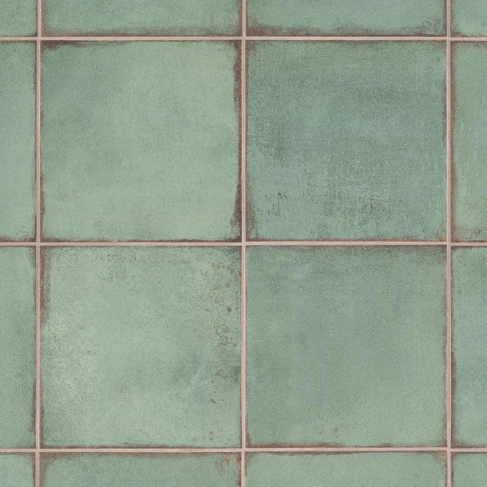 Santa Fe Green 7.87 in. x 7.87 in. Matte Porcelain Floor and Wall Tile (11.19 sq. ft./Case) by Ivy Hill Tile 9 Santa Fe Green 7.87 in. x 7.87 in. Matte Porcelain Floor and Wall Tile (11.19 sq. ft./Case) by Ivy Hill Tile - Image 7