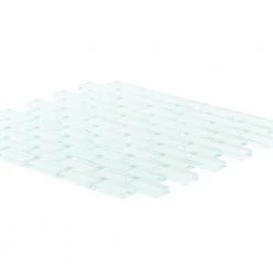 Glacier Ice Green 11.625 in. x 11.75 in. Interlocking Gloss Glass Mosaic Tile (9.48 sq. ft./Case) by Jeffrey Court 9 Glacier Ice Green 11.625 in. x 11.75 in. Interlocking Gloss Glass Mosaic Tile (9.48 sq. ft./Case) by Jeffrey Court -Tile Elegant Shop green jeffrey court glass tile 99185 40 1000