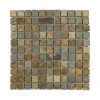 Slate Green 11.75 in. x 11.75 in. Textured Square Slate Wall and Floor Mosaic Tile (9.58 sq. ft./Case) by Jeffrey Court 1 Slate Green 11.75 in. x 11.75 in. Textured Square Slate Wall and Floor Mosaic Tile (9.58 sq. ft./Case) by Jeffrey Court -Tile Elegant Shop green jeffrey court mosaic tile 99027 64 1000