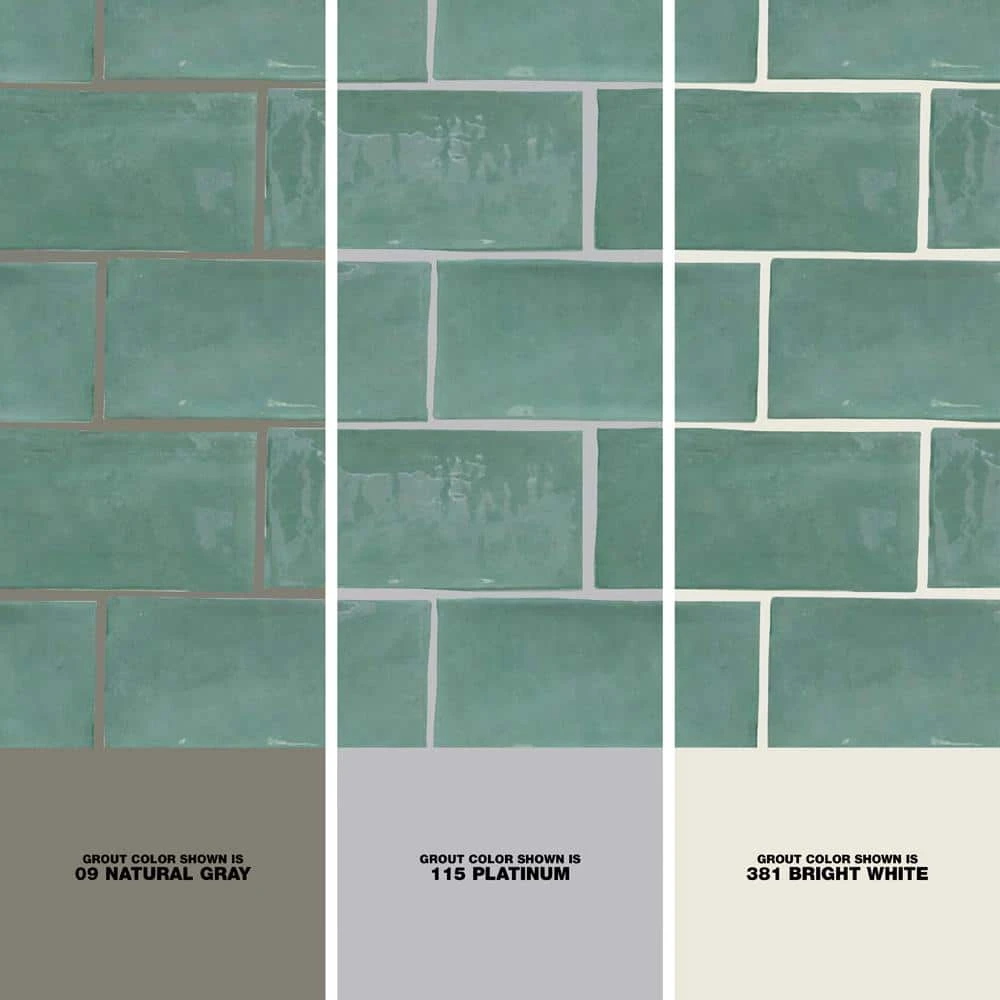 Catalina Green Lake 3 in. x 6 in. Polished Ceramic Subway Wall Tile (5.38 sq.ft./case) by Ivy Hill Tile 5 Catalina Green Lake 3 in. x 6 in. Polished Ceramic Subway Wall Tile (5.38 sq.ft./case) by Ivy Hill Tile - Image 3