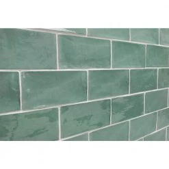 Catalina Green Lake 3 in. x 6 in. Polished Ceramic Subway Wall Tile (5.38 sq.ft./case) by Ivy Hill Tile 14 Catalina Green Lake 3 in. x 6 in. Polished Ceramic Subway Wall Tile (5.38 sq.ft./case) by Ivy Hill Tile -Tile Elegant Shop green lake ivy hill tile ceramic tile ext3rd101721 4f 1000