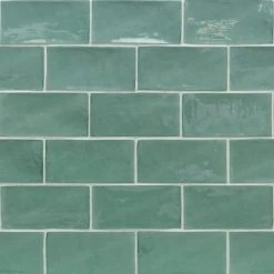Catalina Green Lake 3 in. x 6 in. Polished Ceramic Subway Wall Tile (5.38 sq.ft./case) by Ivy Hill Tile 13 Catalina Green Lake 3 in. x 6 in. Polished Ceramic Subway Wall Tile (5.38 sq.ft./case) by Ivy Hill Tile -Tile Elegant Shop green lake ivy hill tile ceramic tile ext3rd101721 c3 1000