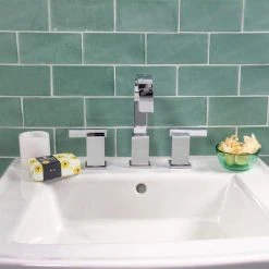 Catalina Green Lake 3 in. x 6 in. Polished Ceramic Subway Wall Tile (5.38 sq.ft./case) by Ivy Hill Tile 17 Catalina Green Lake 3 in. x 6 in. Polished Ceramic Subway Wall Tile (5.38 sq.ft./case) by Ivy Hill Tile -Tile Elegant Shop green lake ivy hill tile ceramic tile ext3rd101721 fa 1000