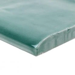 Catalina Green Lake 3 in. x 6 in. Polished Ceramic Wall Bullnose Tile by Ivy Hill Tile 7 Catalina Green Lake 3 in. x 6 in. Polished Ceramic Wall Bullnose Tile by Ivy Hill Tile -Tile Elegant Shop green lake ivy hill tile tile trim ext3rd101715 4f 1000