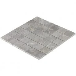 Marmo Grigio 12 in. x 12 in. Matte Marble Look Porcelain Mosaic Tile (1 Sq. Ft./Each) by Ivy Hill Tile -Tile Elegant Shop grigio ivy hill tile mosaic tile ext3rd101684 1f 1000
