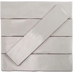 Catalina Gris 3 in. x 12 in. x 8 mm Polished Ceramic Subway Wall Tile (10.76 sq.ft./case) by Ivy Hill Tile -Tile Elegant Shop gris ivy hill tile ceramic tile ext3rd101704 1f 1000