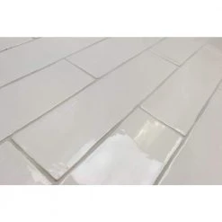 Catalina Gris 3 in. x 12 in. x 8 mm Polished Ceramic Subway Wall Tile (10.76 sq.ft./case) by Ivy Hill Tile -Tile Elegant Shop gris ivy hill tile ceramic tile ext3rd101704 fa 1000