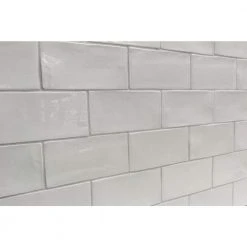 Catalina Gris 3 in. x 6 in. Polished Ceramic Subway Wall Tile (5.38 sq.ft./case) by Ivy Hill Tile 16 Catalina Gris 3 in. x 6 in. Polished Ceramic Subway Wall Tile (5.38 sq.ft./case) by Ivy Hill Tile -Tile Elegant Shop gris ivy hill tile ceramic tile ext3rd101718 44 1000