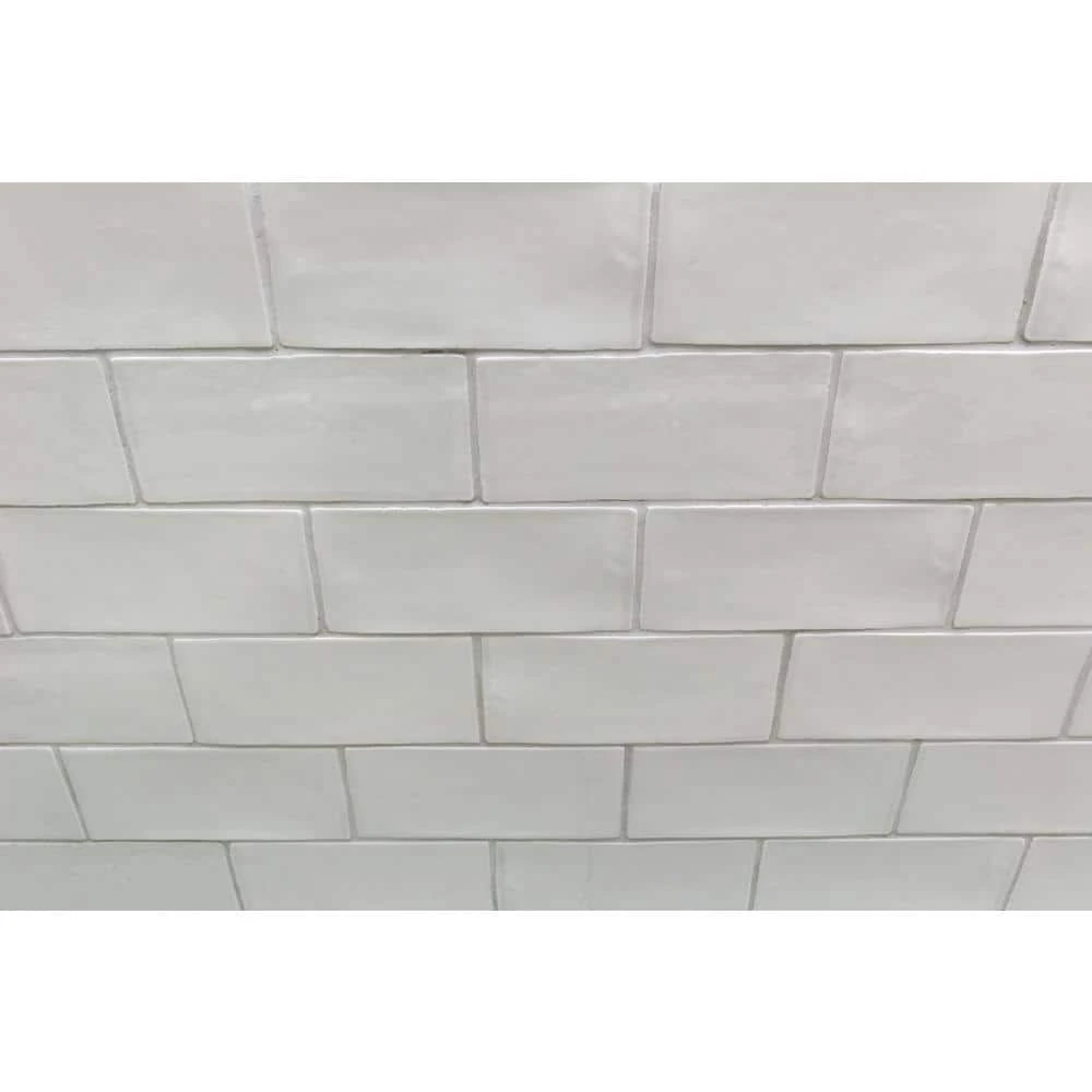 Catalina Gris 3 in. x 6 in. Polished Ceramic Subway Wall Tile (5.38 sq.ft./case) by Ivy Hill Tile 7 Catalina Gris 3 in. x 6 in. Polished Ceramic Subway Wall Tile (5.38 sq.ft./case) by Ivy Hill Tile - Image 5