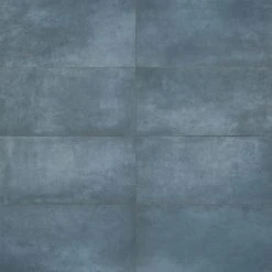 Forge Indigo 24 in. x 12 in. Matte Porcelain Floor and Wall Tile (7 Pieces, 13.56 Sq. Ft. /Case) by Ivy Hill Tile