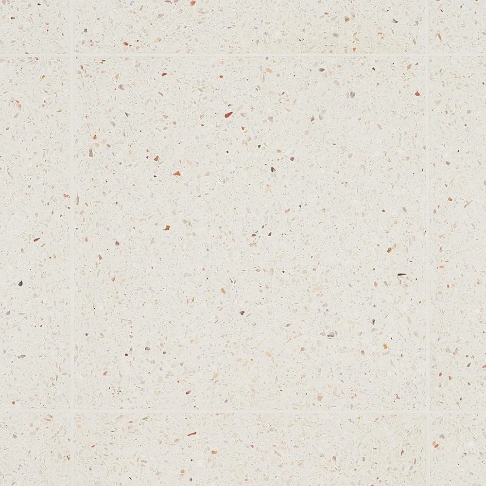 Raleigh Ivory Square 16.14 in. x 16.14 in. Polished Terrazzo Floor and Wall Tile (3.61 sq. ft./Case) by Ivy Hill Tile 6 Raleigh Ivory Square 16.14 in. x 16.14 in. Polished Terrazzo Floor and Wall Tile (3.61 sq. ft./Case) by Ivy Hill Tile - Image 4