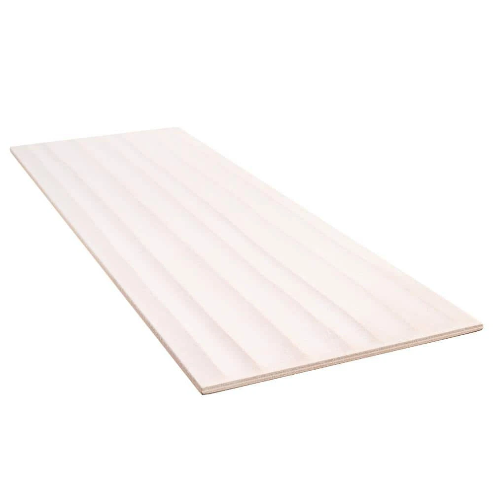 Ivory Lines 9.8 in. x 28.7 in. Matte Ceramic Wall Tile (15.71 sq. ft./Case) by Jeffrey Court 4 Ivory Lines 9.8 in. x 28.7 in. Matte Ceramic Wall Tile (15.71 sq. ft./Case) by Jeffrey Court - Image 2