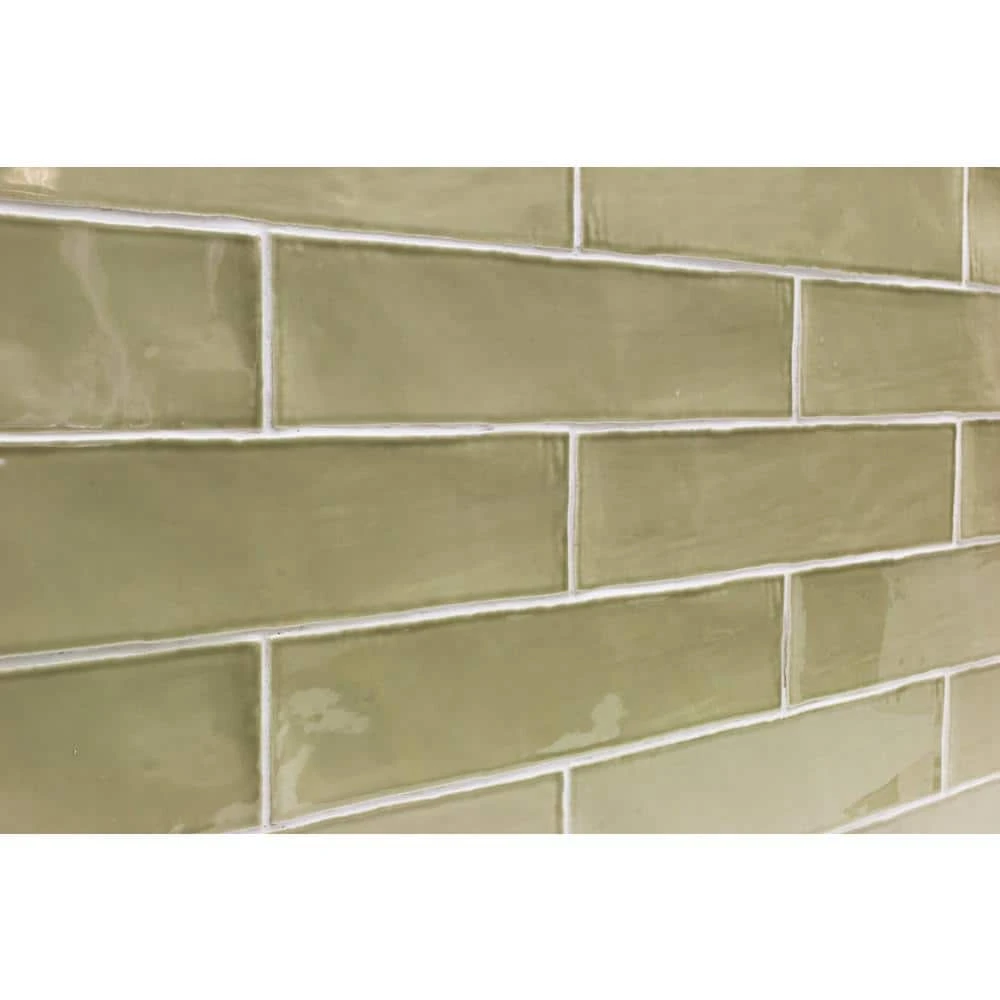 Catalina Kale 3 in. x 12 in. x 8 mm Polished Ceramic Subway Wall Tile (10.76 sq.ft./case) by Ivy Hill Tile 12 Catalina Kale 3 in. x 12 in. x 8 mm Polished Ceramic Subway Wall Tile (10.76 sq.ft./case) by Ivy Hill Tile - Image 10