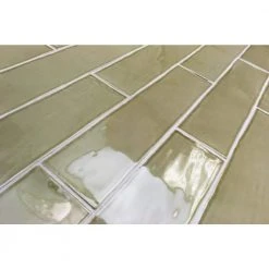 Catalina Kale 3 in. x 12 in. x 8 mm Polished Ceramic Subway Wall Tile (10.76 sq.ft./case) by Ivy Hill Tile 19 Catalina Kale 3 in. x 12 in. x 8 mm Polished Ceramic Subway Wall Tile (10.76 sq.ft./case) by Ivy Hill Tile -Tile Elegant Shop kale ivy hill tile ceramic tile ext3rd101709 4f 1000