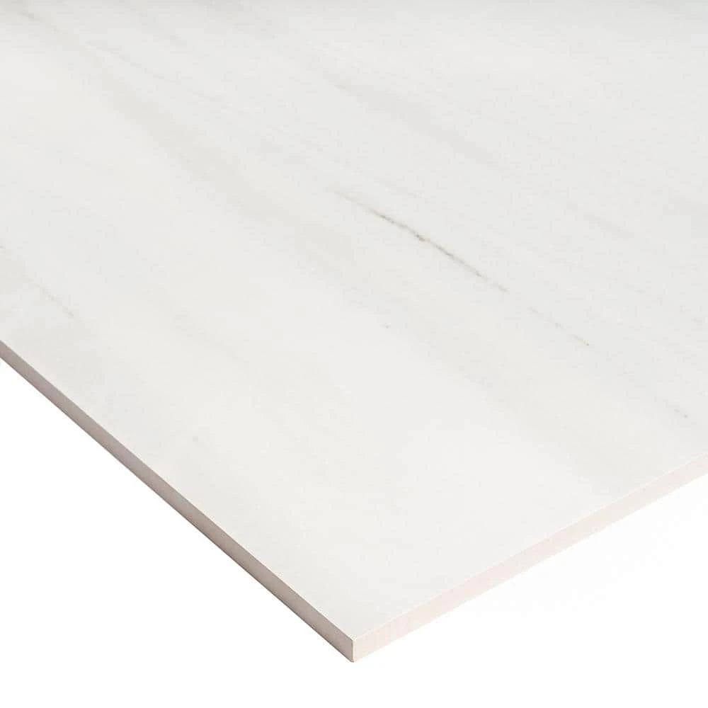 Essential Marble Lasa 24 in. x 48 in. Porcelain Floor and Wall Tile (15.49 sq. ft./Case) by Ivy Hill Tile 8 Essential Marble Lasa 24 in. x 48 in. Porcelain Floor and Wall Tile (15.49 sq. ft./Case) by Ivy Hill Tile - Image 6
