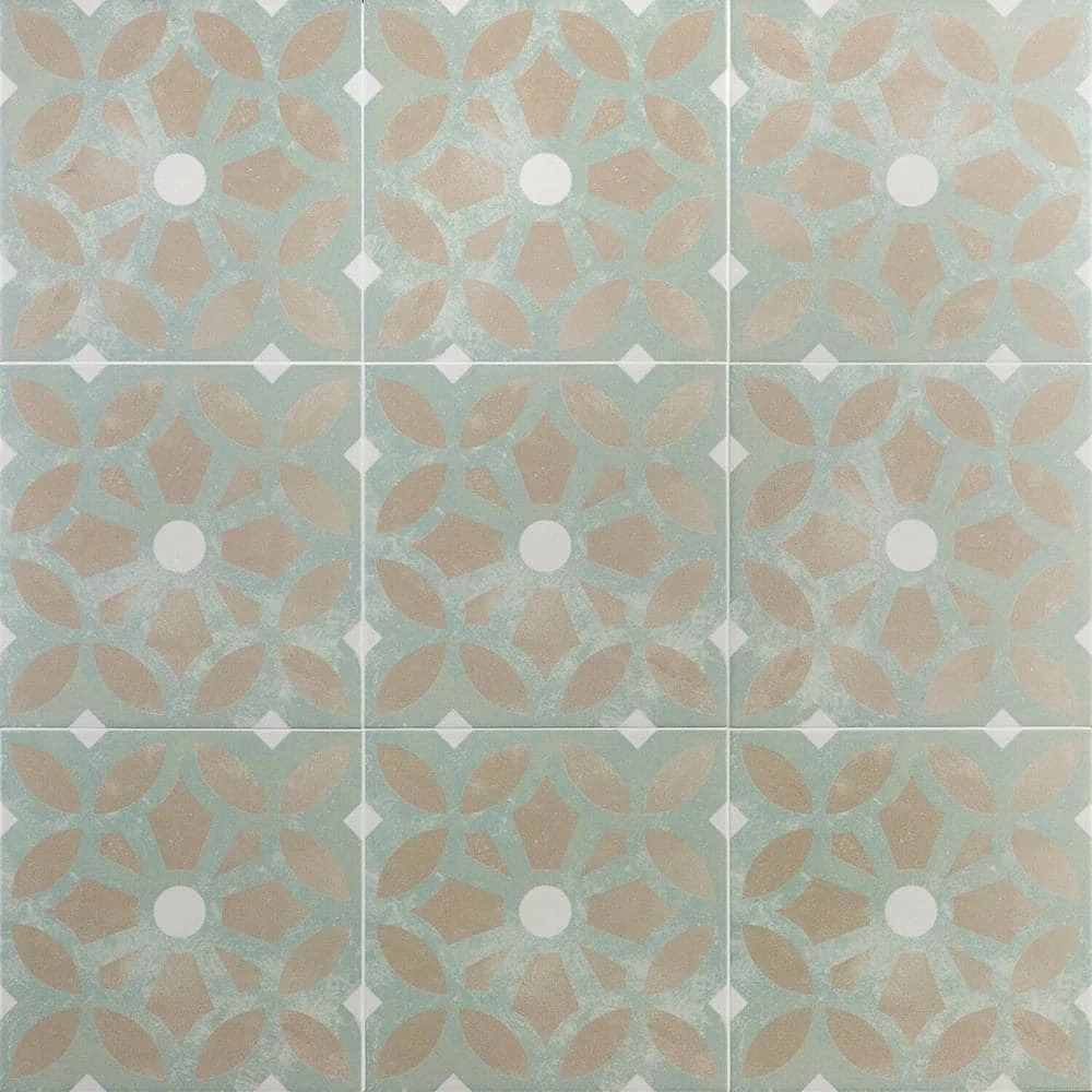 Anabella Louvre 9 in. x 9 in. x 11mm Matte Porcelain Floor and Wall Tile (10.76 sq. ft. / box) by Ivy Hill Tile 3 Anabella Louvre 9 in. x 9 in. x 11mm Matte Porcelain Floor and Wall Tile (10.76 sq. ft. / box) by Ivy Hill Tile