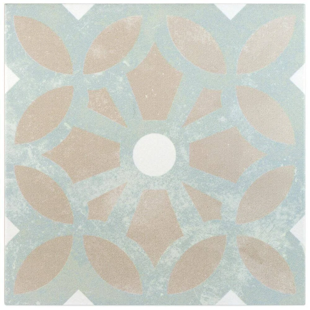 Anabella Louvre 9 in. x 9 in. x 11mm Matte Porcelain Floor and Wall Tile (10.76 sq. ft. / box) by Ivy Hill Tile 8 Anabella Louvre 9 in. x 9 in. x 11mm Matte Porcelain Floor and Wall Tile (10.76 sq. ft. / box) by Ivy Hill Tile - Image 6
