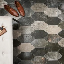 Merci Arabesque Magma 6.37 in. x 9.93 in. Matte Porcelain Floor and Wall Tile (8.71 sq. ft./Case) by Ivy Hill Tile 17 Merci Arabesque Magma 6.37 in. x 9.93 in. Matte Porcelain Floor and Wall Tile (8.71 sq. ft./Case) by Ivy Hill Tile -Tile Elegant Shop magma ivy hill tile porcelain tile ext3rd106328 76 1000