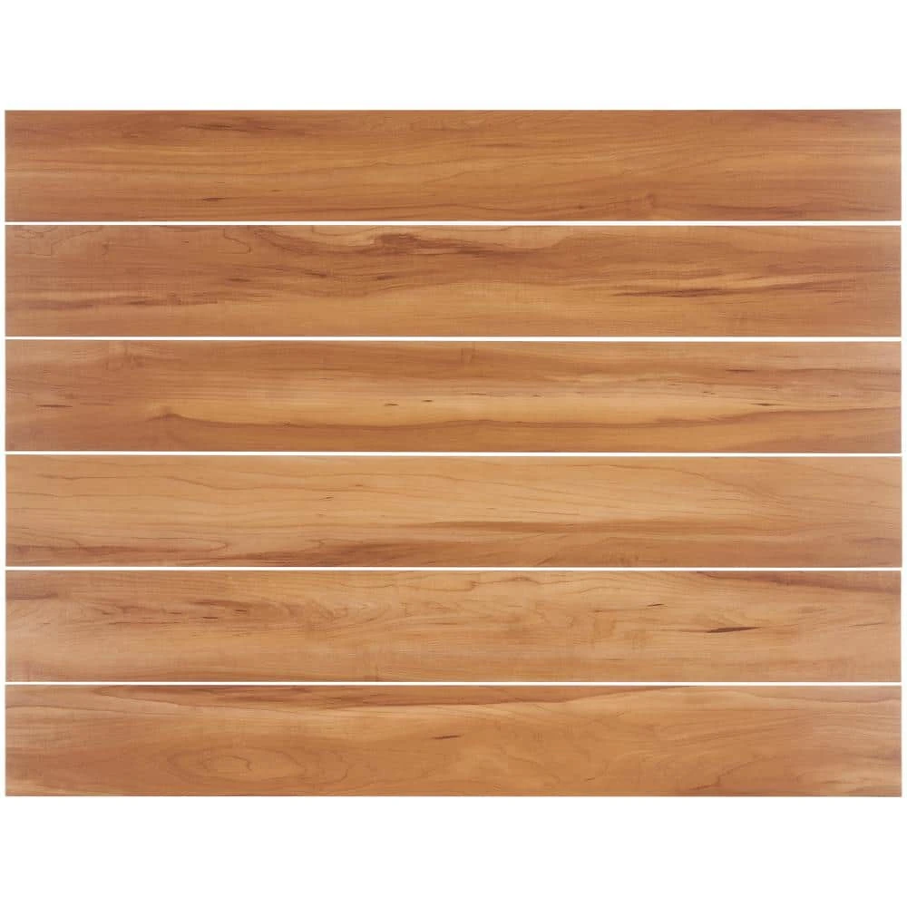 Duren 28mil Maple 6 in. x 48 in. Glue Down Luxury Vinyl Tile Flooring (36 sq. ft.) by Ivy Hill Tile 10 Duren 28mil Maple 6 in. x 48 in. Glue Down Luxury Vinyl Tile Flooring (36 sq. ft.) by Ivy Hill Tile - Image 8