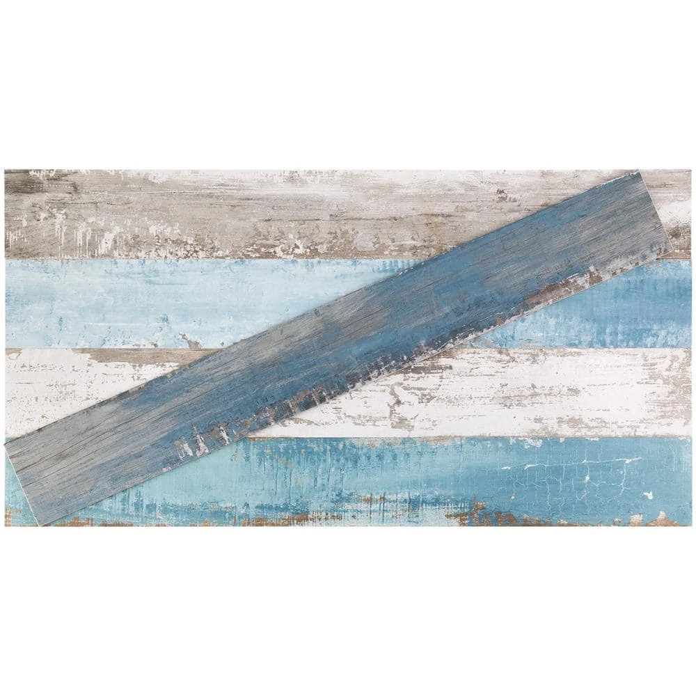 Cypress Multi-Color 4 in. x 32 in. x 9 mm Matte Wood Look Ceramic Wall Tile (12-Piece/10.91 sq. ft./Case) by Ivy Hill Tile 8 Cypress Multi-Color 4 in. x 32 in. x 9 mm Matte Wood Look Ceramic Wall Tile (12-Piece/10.91 sq. ft./Case) by Ivy Hill Tile - Image 6