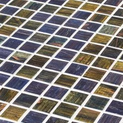 Vineyard Blue 11.875 in. x 11.875 in. Glossy Glass Mosaic Tile (19.58 sq. ft./Case) by Jeffrey Court 11 Vineyard Blue 11.875 in. x 11.875 in. Glossy Glass Mosaic Tile (19.58 sq. ft./Case) by Jeffrey Court -Tile Elegant Shop multi green blue jeffrey court glass tile 99136 1d 1000